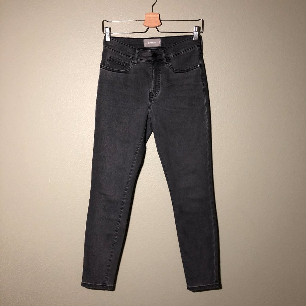 Everlane Authentic Stretch Mid-Rise Skinny ANKLE